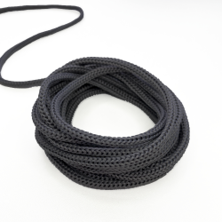 Шнур для одежды d-4.5мм, цвет Серый (на отрез)  в Щекино