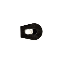 Зажим для шнура 4 мм KL цвет Чёрный + Белый (поштучно)  в Щекино