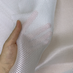 Сетка 3D трехслойная Air mesh 160 гр/м2, цвет Белый (на отрез)  в Щекино