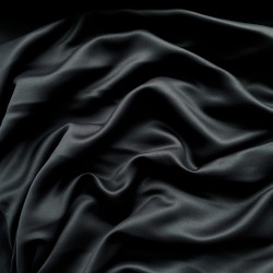 Светозатемняющая ткань для штор &quot;Блэкаут&quot; 95% (Blackout), цвет Черный (на отрез)  в Щекино
