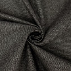 Ткань Рогожка (мебельная), цвет Тёмно-Серый (на отрез)  в Щекино