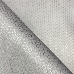 Ткань Оксфорд 300D PU Рип-Стоп СОТЫ, цвет Светло-Серый (на отрез)  в Щекино