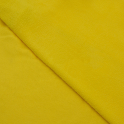 Флис Односторонний 180 гр/м2, Желтый (на отрез)  в Щекино