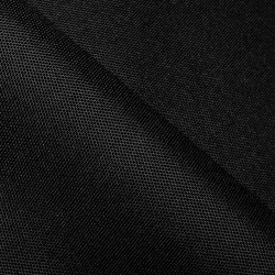 Прорезиненная ткань Оксфорд 600D ПВХ, Черный   в Щекино