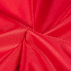 *Ткань Оксфорд 210D PU, цвет Красный (на отрез)  в Щекино
