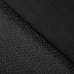 Ткань Кордура (Кордон С900), цвет Черный (на отрез)  в Щекино