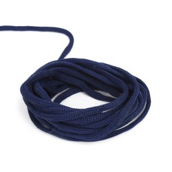 Шнур для одежды d-4.5мм, цвет Синий (на отрез)  в Щекино